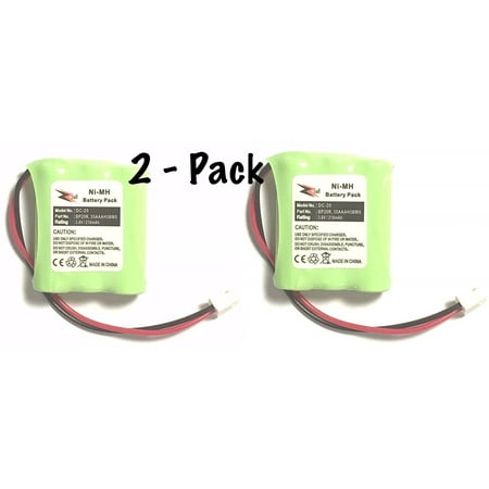 Dc20 Dog - 2-Pack ZZcell Battery For DOGTRA Dog Collar DC-20, BP20R, 175NCP, 180NCP, 200NCP, 202NCP Gold - 2, 210NCP, 22000NCP, Receiver 175NCP, 200NCP, 202NCP, 280NCP, 282NCP, 300M, 302M, 7000M, 7002M