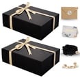 thumbnail image 1 of Caja de regalo DUOTAN, 2 unidades, magnética, color negro, 34 x 25 x 9 cm, 1 of 7
