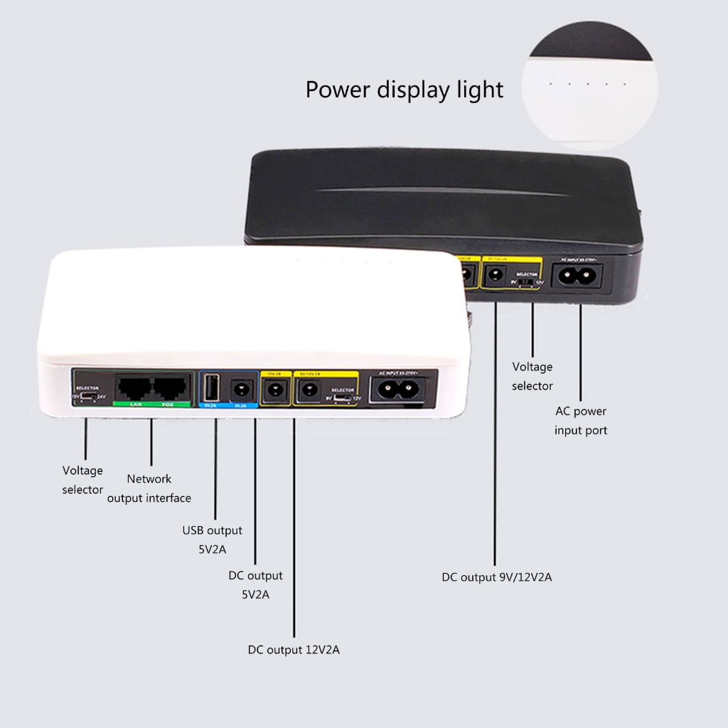 Emergencys UPS Battery Backup for Essential Electronics Protections USB Output