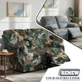 thumbnail image 5 of Xoenoiee Hunting Camo Print Recliner Sofa Slipcover, 6 Pieces Polyester Fabric Stretch Sofa Covers for 2 Seat Reclining Couch, Soft Washable Furniture Protector with Pockets, 5 of 6