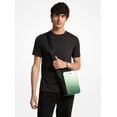 thumbnail image 5 of Michael Kors Men’s Cooper Small Ombré Signature Logo Reporter Bag (Moss Multi), 5 of 10