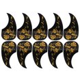 thumbnail image 4 of Guitare Pickguard, Plaque de Protection 10PCS Taille Compacte Pas Dommageable pour les Instruments à Cordes Or, 4 of 8