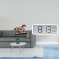 thumbnail image 2 of Figura de caballo,Figura coleccionable de caballo en miniatura,Adorno de caballo de resina,estatua de animal,decoración para el hogar,Reloj de pared digital,Reloj de pared digital, 2 of 8