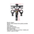 thumbnail image 4 of Greeniant Dispositivo de liberación rápida de Pedal, estante de almacenamiento de piezas modificadas, soporte Universal para pedales de aleación de Ciclismo Greeniant OD024282-00, 4 of 6
