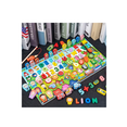 thumbnail image 2 of Tablero Juego Educativo Montessori Pesca Letra Número Animal, 2 of 5