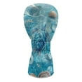 thumbnail image 2 of Yuyamidu Sea Turtle Golf Club Head Covers Shell Driver Headcover Fairway Wood Head Cover Hybrid Headcover, Waterproof PU Leather Golf Head Covers, Blue, 2 of 7
