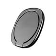 thumbnail image 1 of Phone Ring Holder 360 Degree Metal Ring Grip for Phone Rotation Cellphone Kickstand Zinc Alloy Metal Suction Grip, Black, 1 of 9