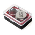 thumbnail image 5 of Lupa plegable de cristal de metal plateado 20x para joyería JAMW Sencillez, 5 of 5