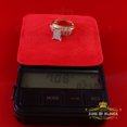 thumbnail image 6 of King Of Bling's 925 Sterling Yellow Silver 1.31CT Cubic Zirconia Cinderella Womens Rings Size 8, 6 of 12
