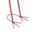 thumbnail image 4 of DecMode 41" Tall Crane Garden Sculpture with Brown Speckled Texture and Red Accents (2 Pack), 4 of 11