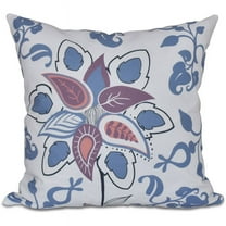 Simply Daisy 16" x 16" Paisley Pop Floral Print Outdoor Pillow