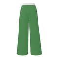 thumbnail image 4 of Sweat Pants for Girls 10-12 Girls Wide Leg Sweatpants Kids Oversized Baggy Y2K Sweat Pants for Girls Elastic Waist Straight Leg Joggers with Pockets, 4 of 6