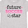 thumbnail image 4 of Inktastic Future Soccer Star Girls Girls Toddler T-Shirt, 4 of 5