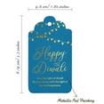thumbnail image 5 of Inkdotpot Happy Diwali Bottle Tag Real Gold Foil Favor Hang Tags 100 Pack, 5 of 6