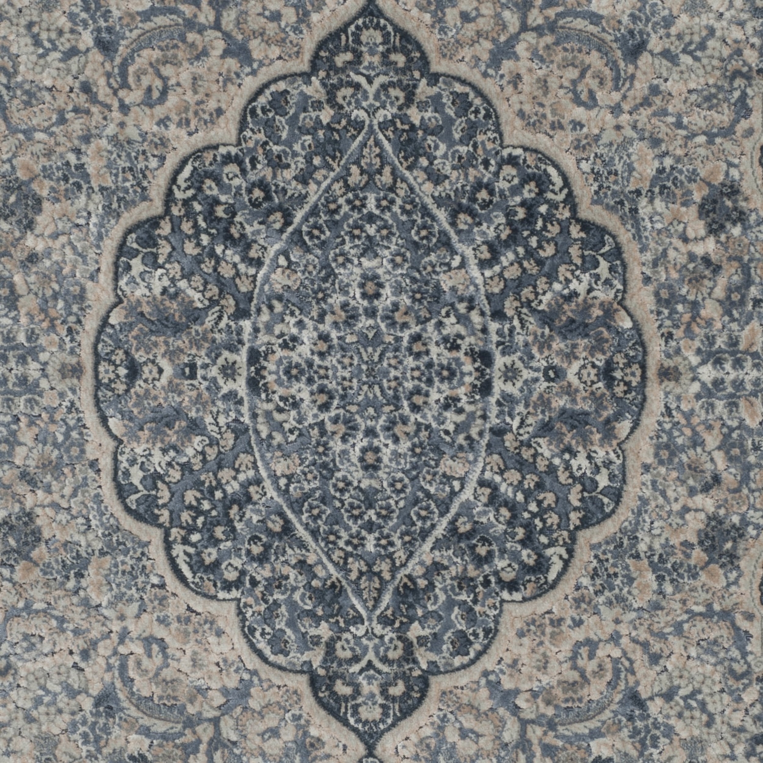 SAFAVIEH Paradise Zelma Traditional Area Rug, Light Blue/Blue, 2'7" x 4'