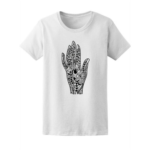 Beautiful Boho Collage Hand Tee Women's -Image by Shutterstock