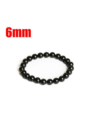Shungite Bracelet - 6mm Beads, Kids, 5G EMF Protection