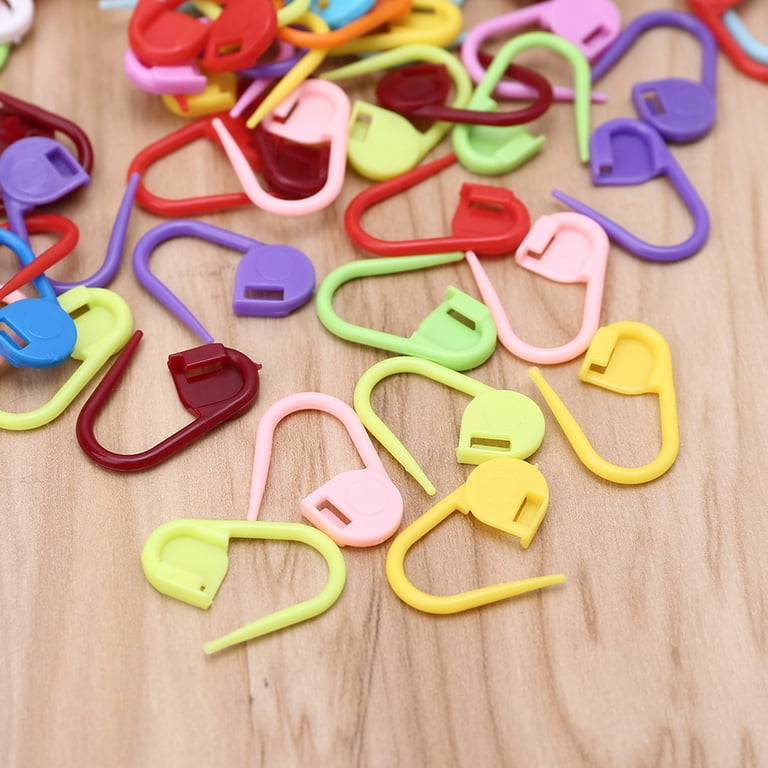 Multi-coloured Knitter's Safety Pins - Stolen Stitches