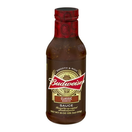 Budweiser Classic Barbecue Sauce, 18.0 OZ