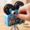 thumbnail image 3 of True Hand-Cranked Projector Keychain - Green Mini Movie Projector with Decorative Elements, for Kids Adults Movie Lovers Collectors, 3 of 4