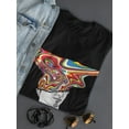 thumbnail image 3 of Psychedelic Sculpture T-Shirt Women -Image by Shutterstock, Female 3X-Large, 3 of 4