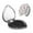 Heart Shape, variant on Kdxio Red Snake Pocket Mirror, 1X/2X Travel Makeup Mirror 2-Sided Folding Small Mirror Portable Double-Sided Magnifying Cosmetic Mirror for Gift-Heart Shape