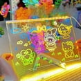 thumbnail image 3 of LED light up acrylic message board Erasable USB Children's Drawing Board DIY Tools for Birthday Gifts Bar Advertising Boards, 3 of 6