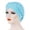 Sky blue, variant on Baseball Caps India Muslim Solid One Tail Chemo Beanie Scarf Turban Warm Wrap Cap Caps Gifts