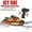 B, variante sur Grande Économie, HWRETIE Bateau Télécommandé pour Piscine Surface de l'Eau, Jouet Mini Bateau à Moteur pour Enfants avec Télécommande, Pile Rechargeable, Moteurs, Chargeur Usb 2,4 GHz