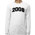 thumbnail image 2 of 2008 College Style Long Sleeve Shirt Unisex 5X-Large White, 2 of 5