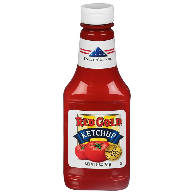  Red Gold Ketchup Tno Sqz,Pack of 6 : Grocery