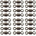 thumbnail image 4 of Baellert 100 Pcs Fishing Swivel Heavy Duty Bearing Rolling Copper Alloy Practical Fishhooks for Outdoor, 4 of 6