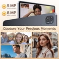 thumbnail image 4 of Refurbished Rnruo T10W863-51 10.1" Android 15 Tablet, Quad-Core 2.0GHz Processor, 128GB Storage, WiFi 6, Bluetooth 5.4, 6000mAh Battery, 4 of 4