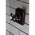 thumbnail image 2 of Kingston KS3045TX French Country Single-Handle Three-Way Diverter Valve with Square Trim Kit in Oil Rubbed Bronze, 2 of 9