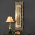 thumbnail image 4 of Maklaine Contemporary Metal Wall Panel in Gold and Silver Finish, 4 of 7