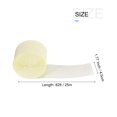 thumbnail image 2 of Uxcell Crepe Paper Streamer Decoration 82ft Long 1.77 Inch Wide, Cream 5 Pack, 2 of 5