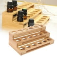 thumbnail image 4 of Bamboo Essential Oil Bottle Stand, Essential Oil Storage Box, Ladder Display Quick Find The Bottle For Home Kitchen Seasoning, 4 of 8