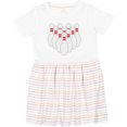 thumbnail image 3 of Inktastic Ten Pins for Bowling Girls Toddler Dress, 3 of 5
