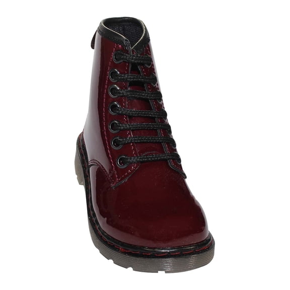 BOTA CASUAL LEON NIÑA VINO CHAROL 698 Leon 698p