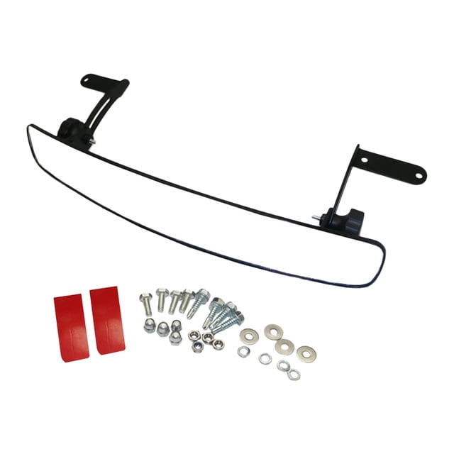 Shisuyan 1 Set of Golfs Cart Mirror Golfs Cart Rearview Mirror Wide Angle Rearview Mirror Golfs Cart Supply