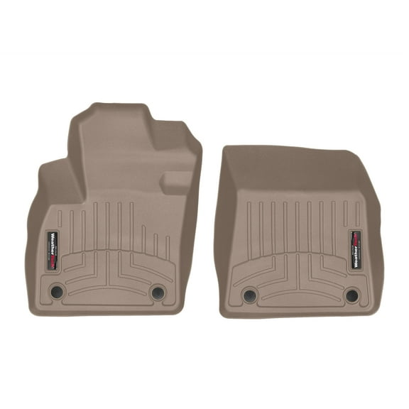 WeatherTech Custom Fit FloorLiners compatible with 2019-2022 Volvo XC40 - 1st Row (Driver & Passenger), Tan