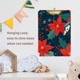 thumbnail image 4 of FORMRS Acrylic Clipboard with Low Profile Clip Standard A4 Letter Size, 12.5" x 9", Christmas Berries, 4 of 8