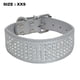 thumbnail image 2 of Collar para perro Berry Pet con diamantes de imitación, 5 filas de diamantes de cristal brillantes con incrustaciones de piel sintética Adepaton Correas y Collares para Perros, 2 of 5