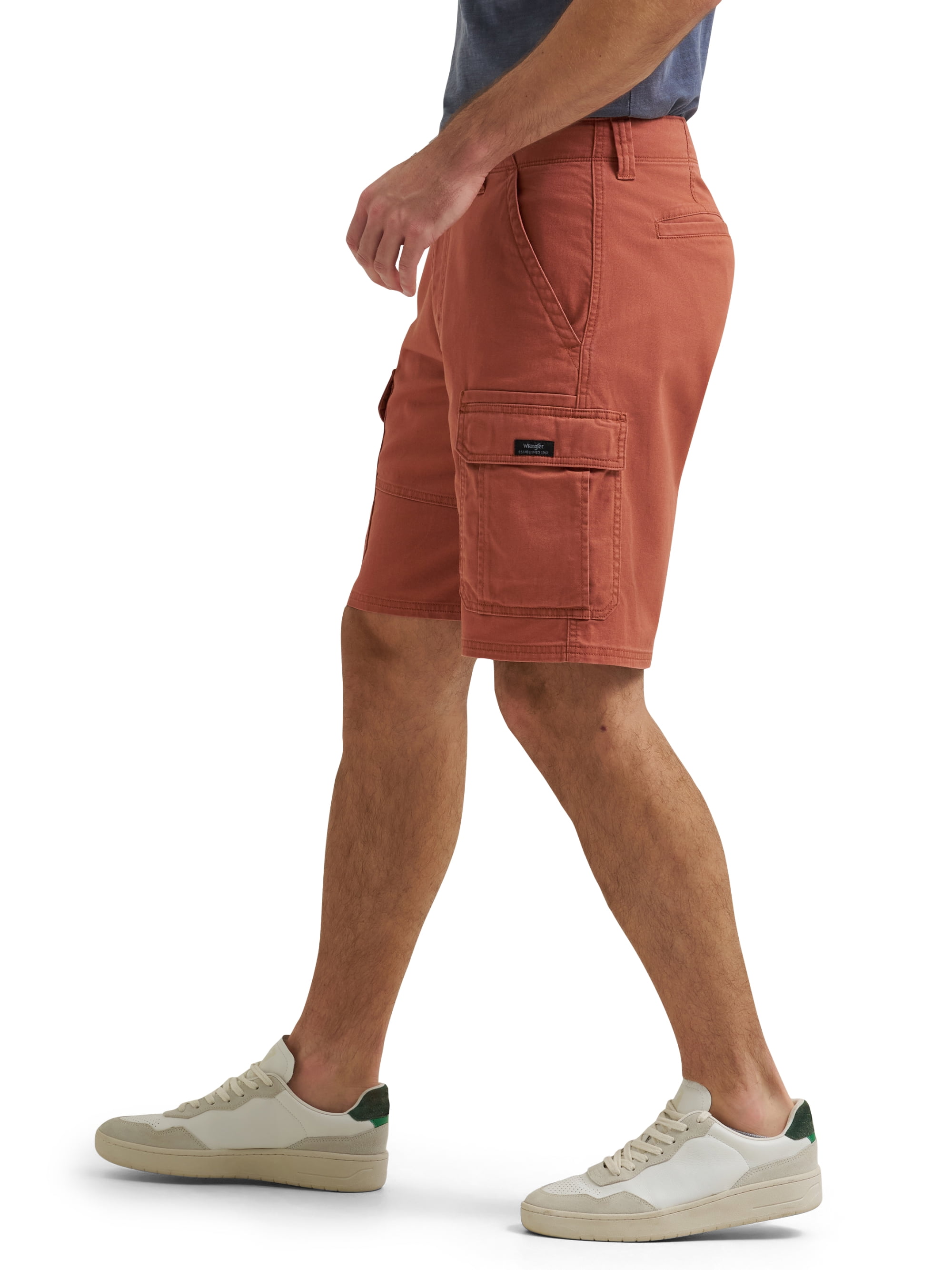 Wrangler Men's and Big Men's Stretch Cargo Shorts
