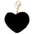 thumbnail image 1 of Coofit Key Chain Fashion Heart Shape Pom Pom Handbag Pendant Purse Charm Phone Charm, 1 of 6