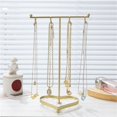 thumbnail image 3 of Adjustable Earring Storage Rack Jewelry Stand Presentation Shelves with Tray, 3 of 6