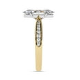 thumbnail image 3 of IGI Certified Lab Grown Diamond Engagement Ring | Center 11.50x5.50MM Marquise Cut Solitaire Stackable Wedding Rings For Women In 18K Solid Yellow Gold | F-G, VS-SI Quality (1.38 Ctw) Ring Size-9.5, 3 of 7