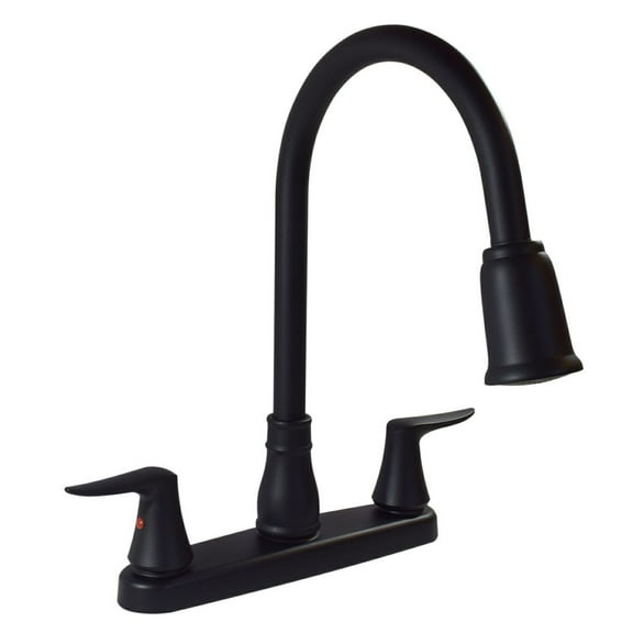 Valterra PF221703 Catalina 2-Handle Faucet - Matte Black