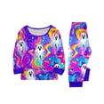thumbnail image 2 of Matching Family Halloween Pajamas Set - 2026 Cute Ghost & Pumpkin Print Two-Piece Sleepwear Pjs - Family Matching Pajamas Soft Holiday Jumpsuit Loungewear for Family, 2 of 6