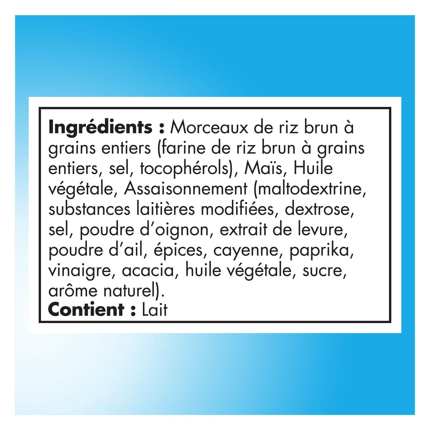 Quaker Crispy Minis Croustilles de riz brun Saveur Buffalo Ranch